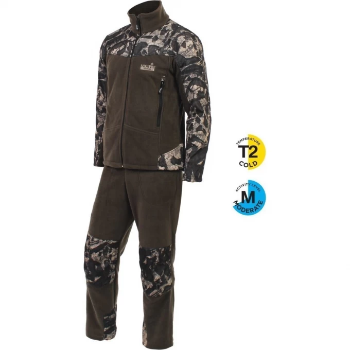 Костюм флисовый NORFIN BERINGS CAMO GREEN 06 Р.XXXL 370006-XXXL Костюм флисовый NORFIN BERINGS CAMO GREEN 06 Р.XXXL 370006-XXXL