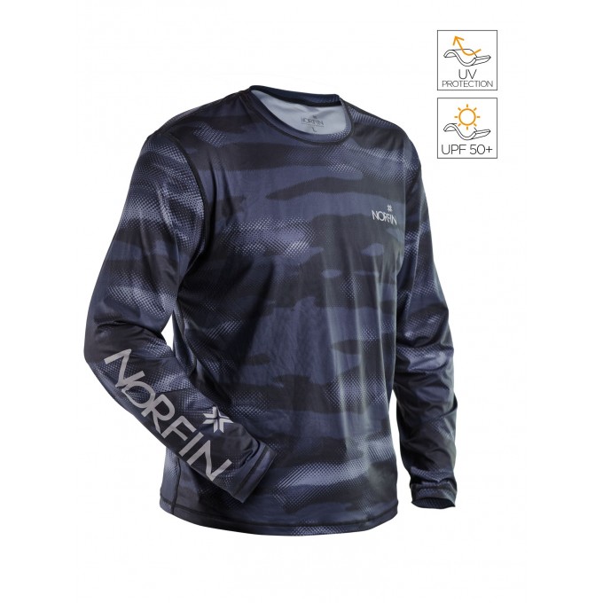 Джемпер NORFIN SUN PRO SHADOW GRAY р.XXL 132505-XXL