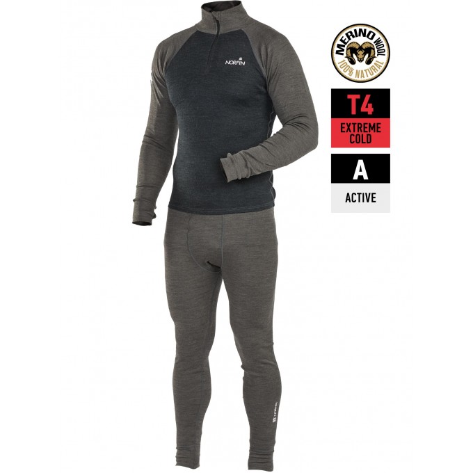 Термокомплект NORFIN NATURAL HEAT MERINO 02 р.M 3095002-M Термокомплект NORFIN NATURAL HEAT MERINO 02 р.M 3095002-M